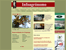 Tablet Screenshot of infoagronomo.com